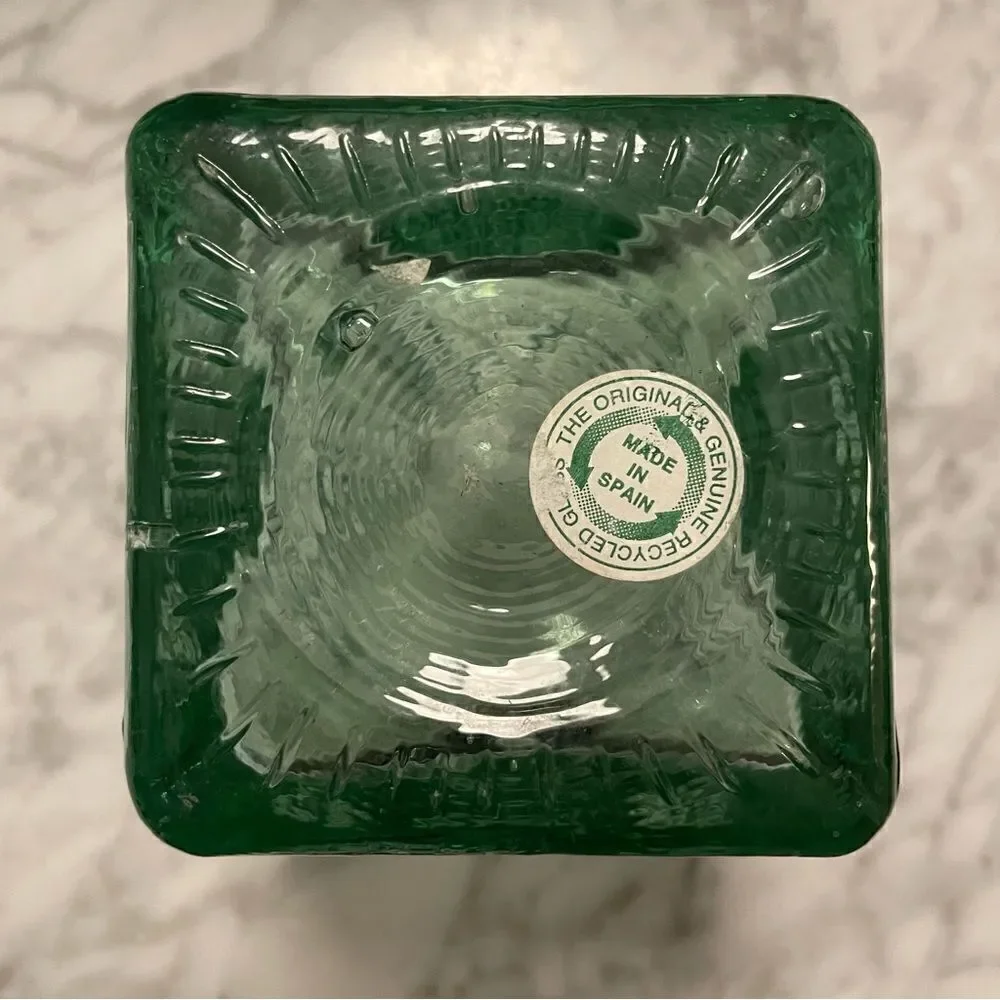 Recycled Glass Sunflower Votive Candle Holder
